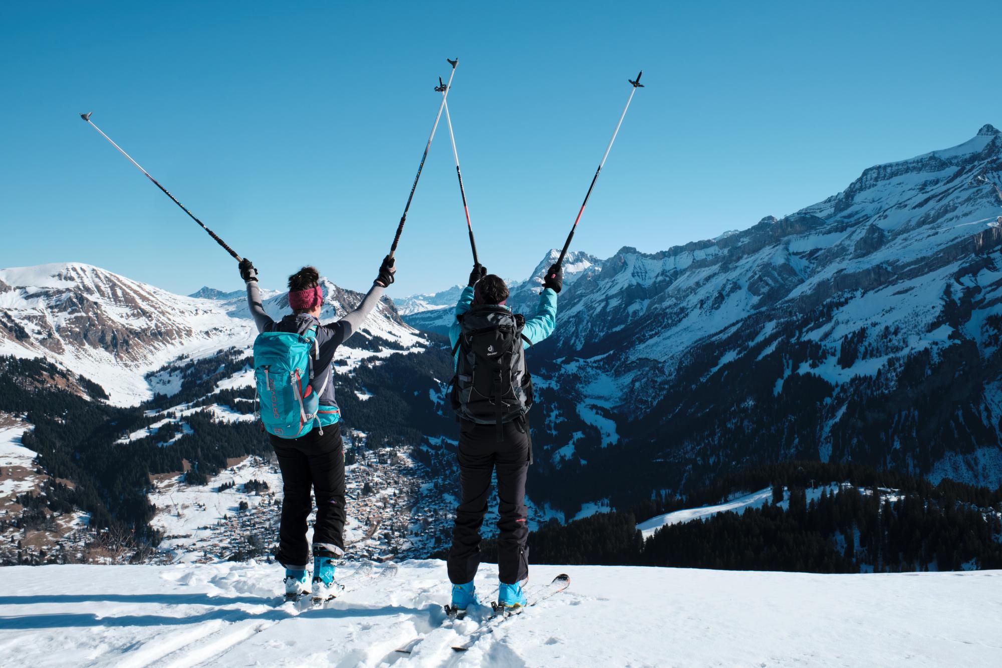 Tous les itinéraires de ski de randonnée aux Diablerets