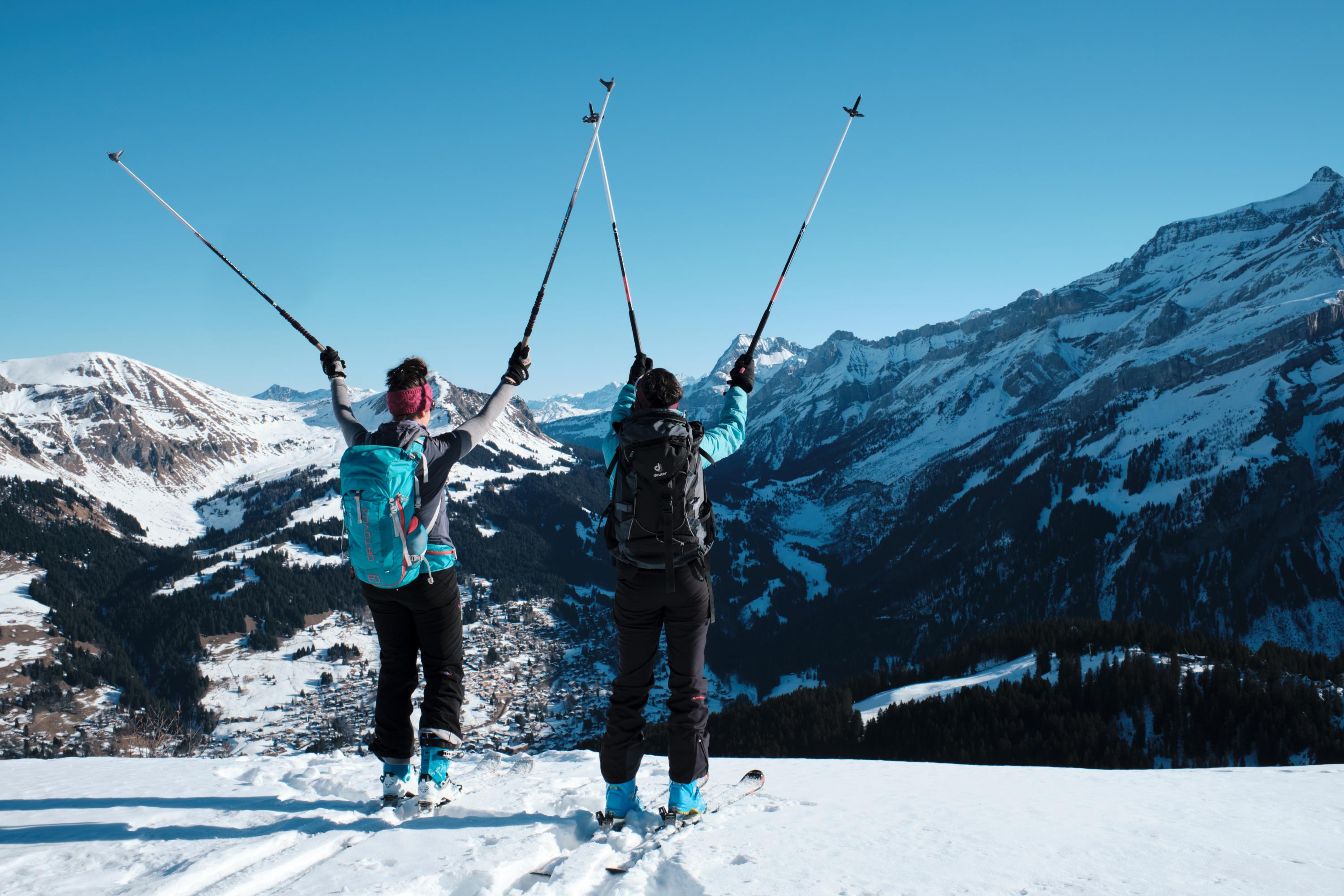 Ski touring in Les Diablerets