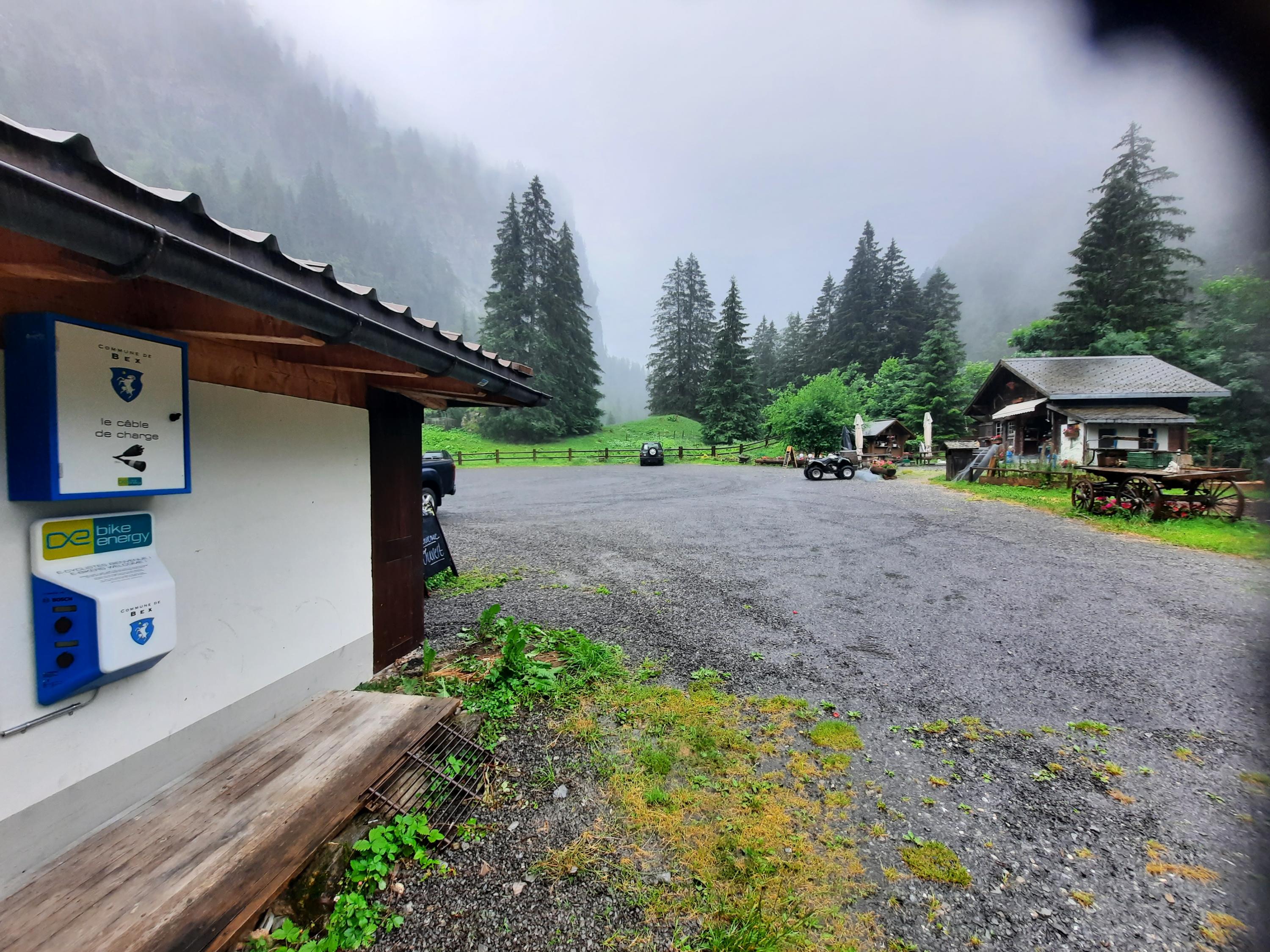 E-bike charging points in Bex