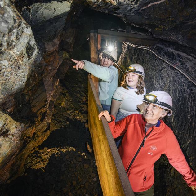 TrekkMines exploration of the Bex salt mines