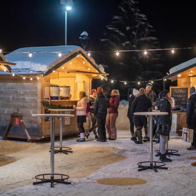 Les Diablerets Christmas market