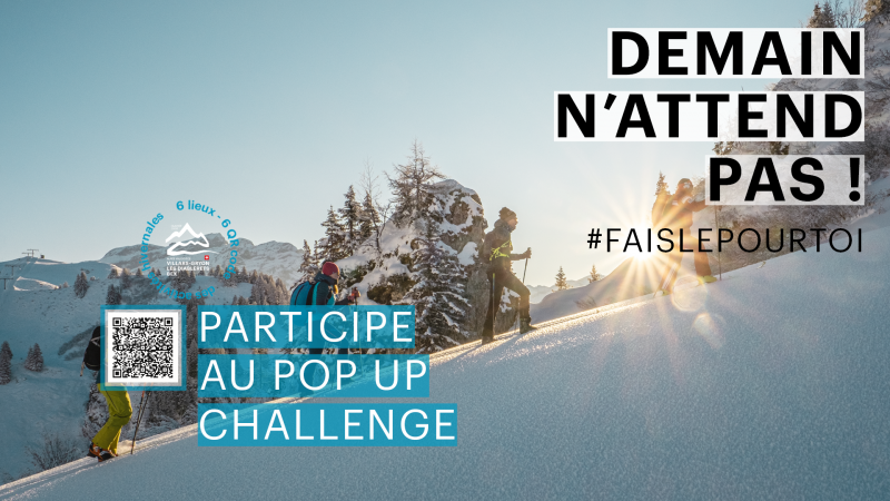 Participe au POP UP Challenge