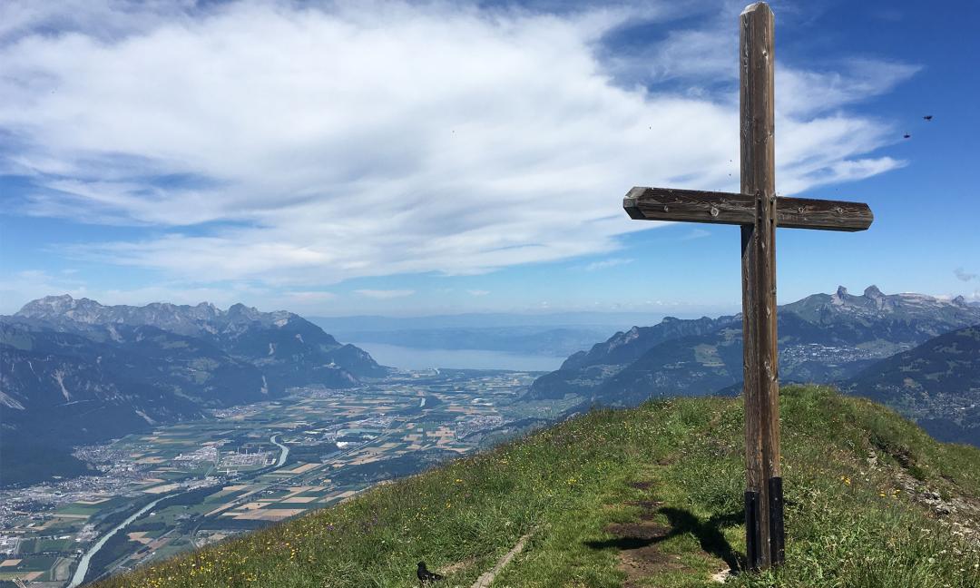 Croix de Javerne - Bex - été - M. Barrand