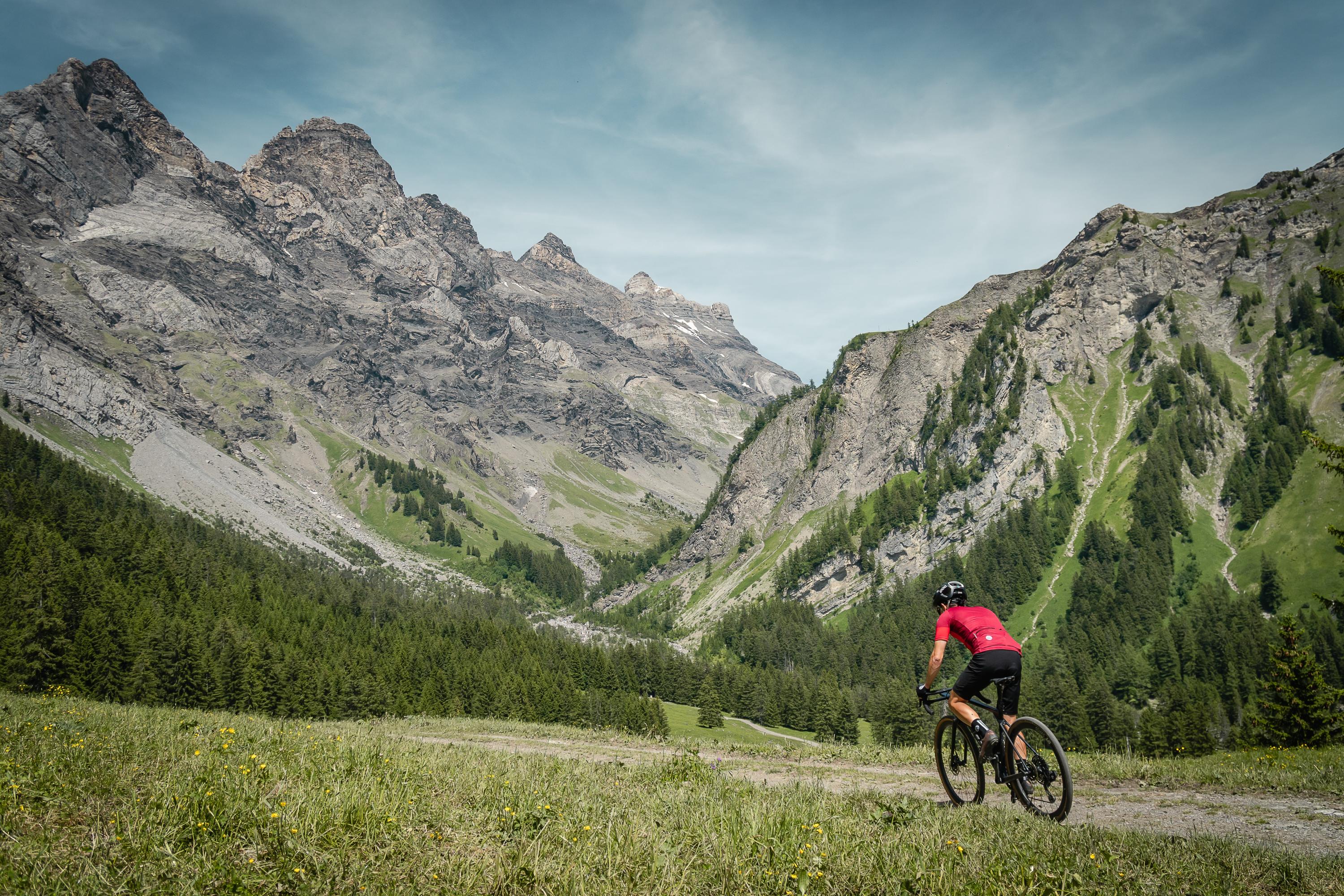 Gravel routes in the Alpes Vaudoises