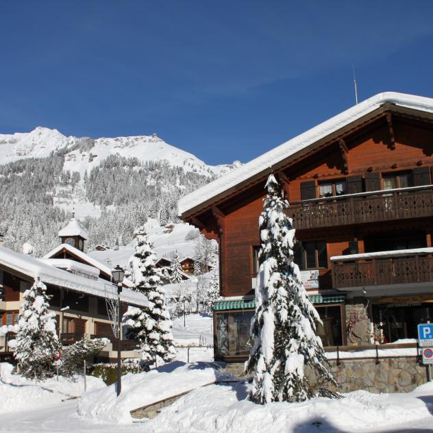 Les Diablerets - Vers l'Eglise - Le Rosex - Les Diablerets