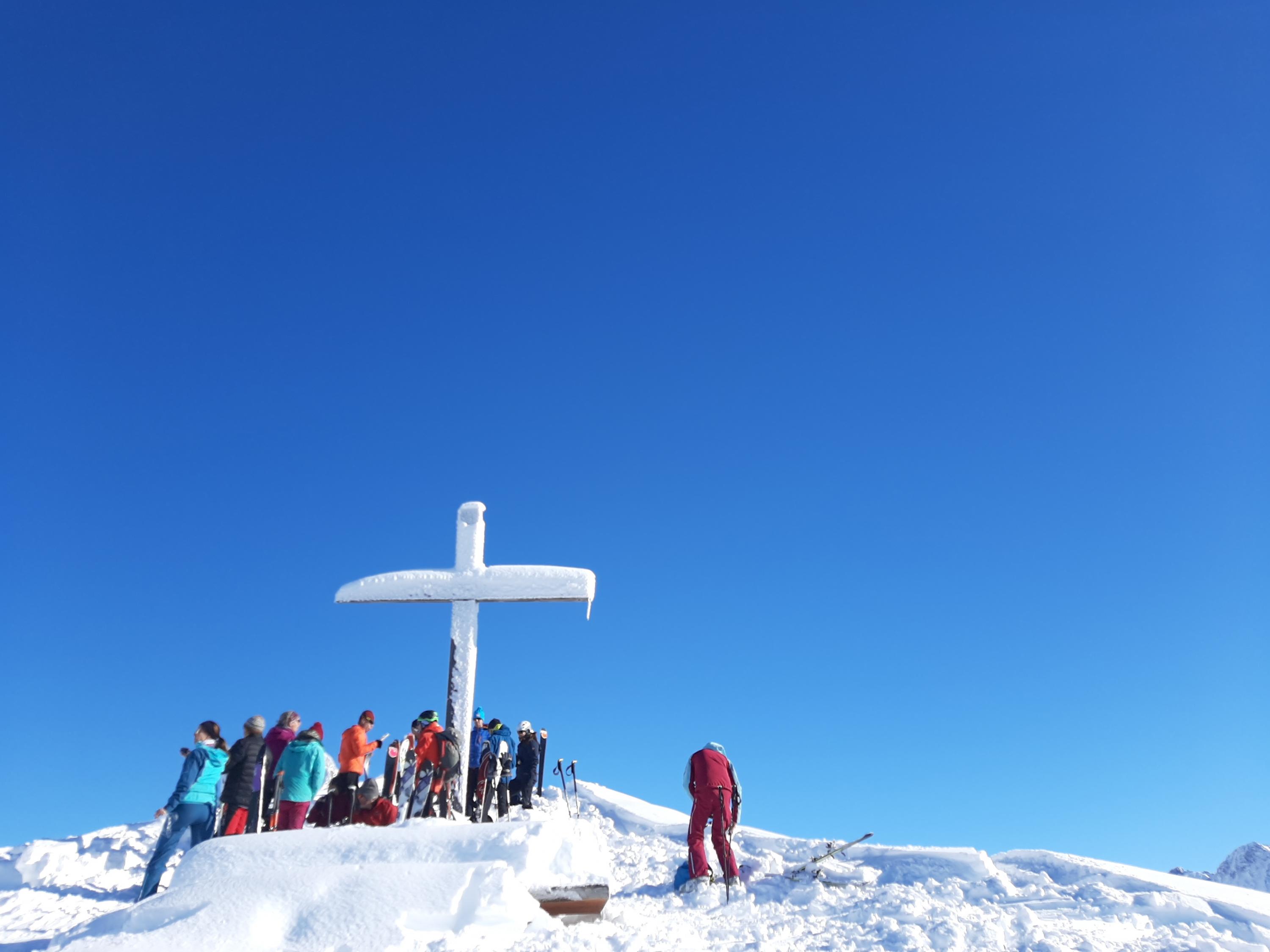 Ski touring routes in Gryon