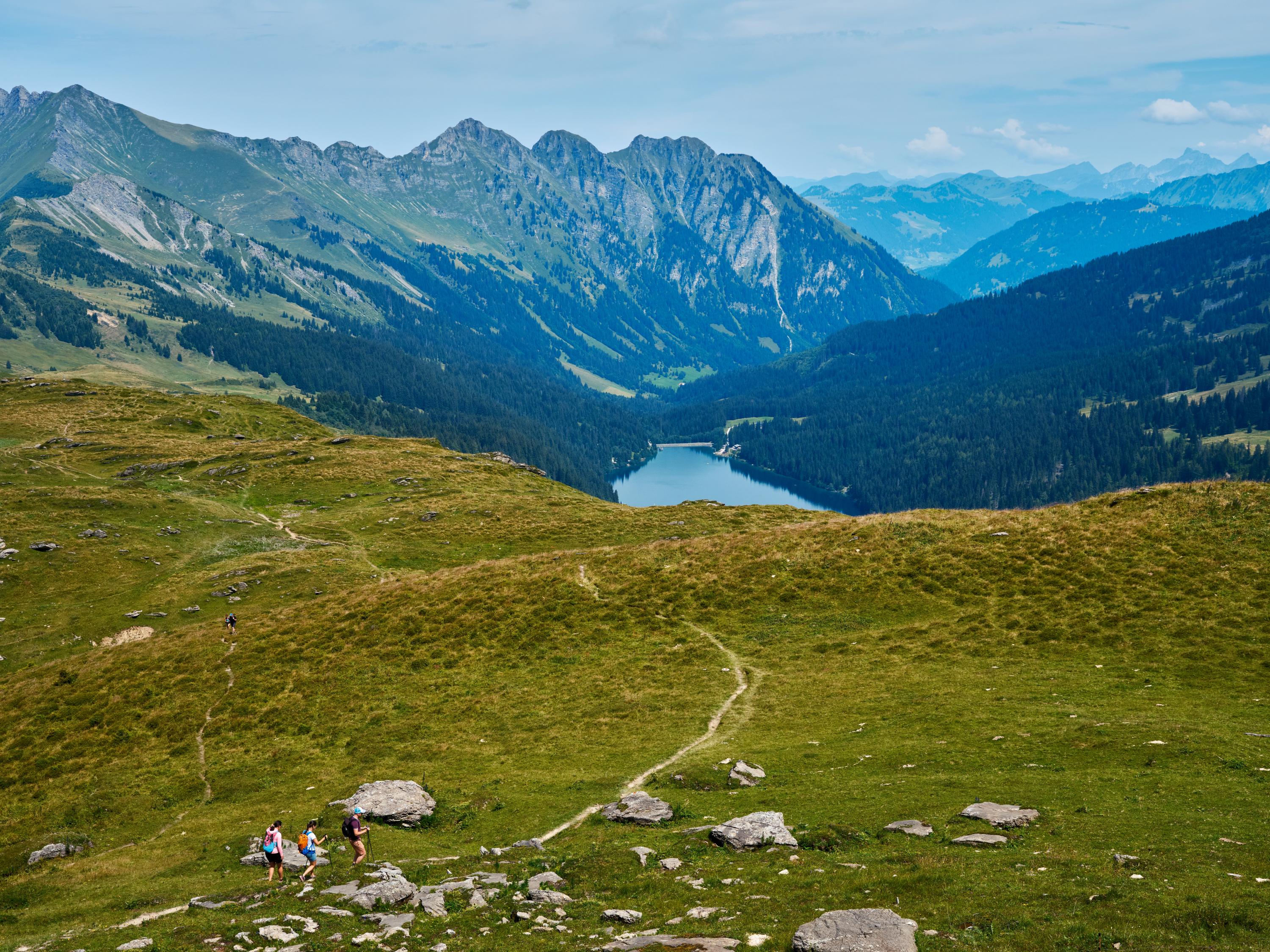 Sommerliche Wanderrouten in Les Diablerets