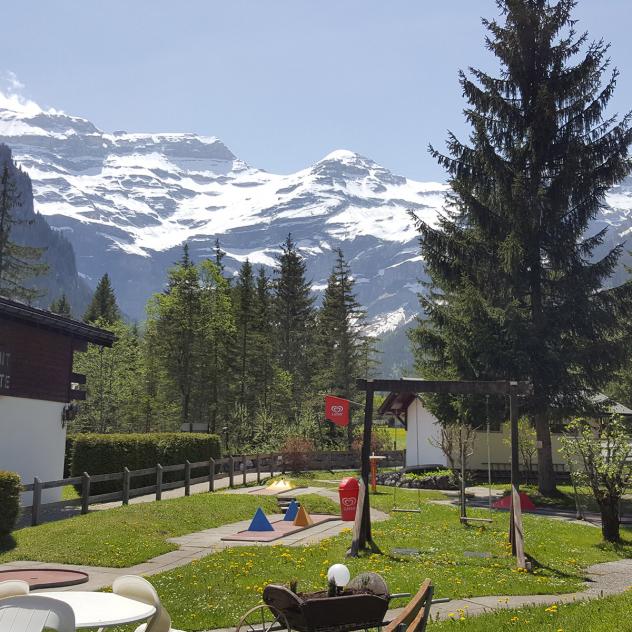 Minigolf in Diablerets