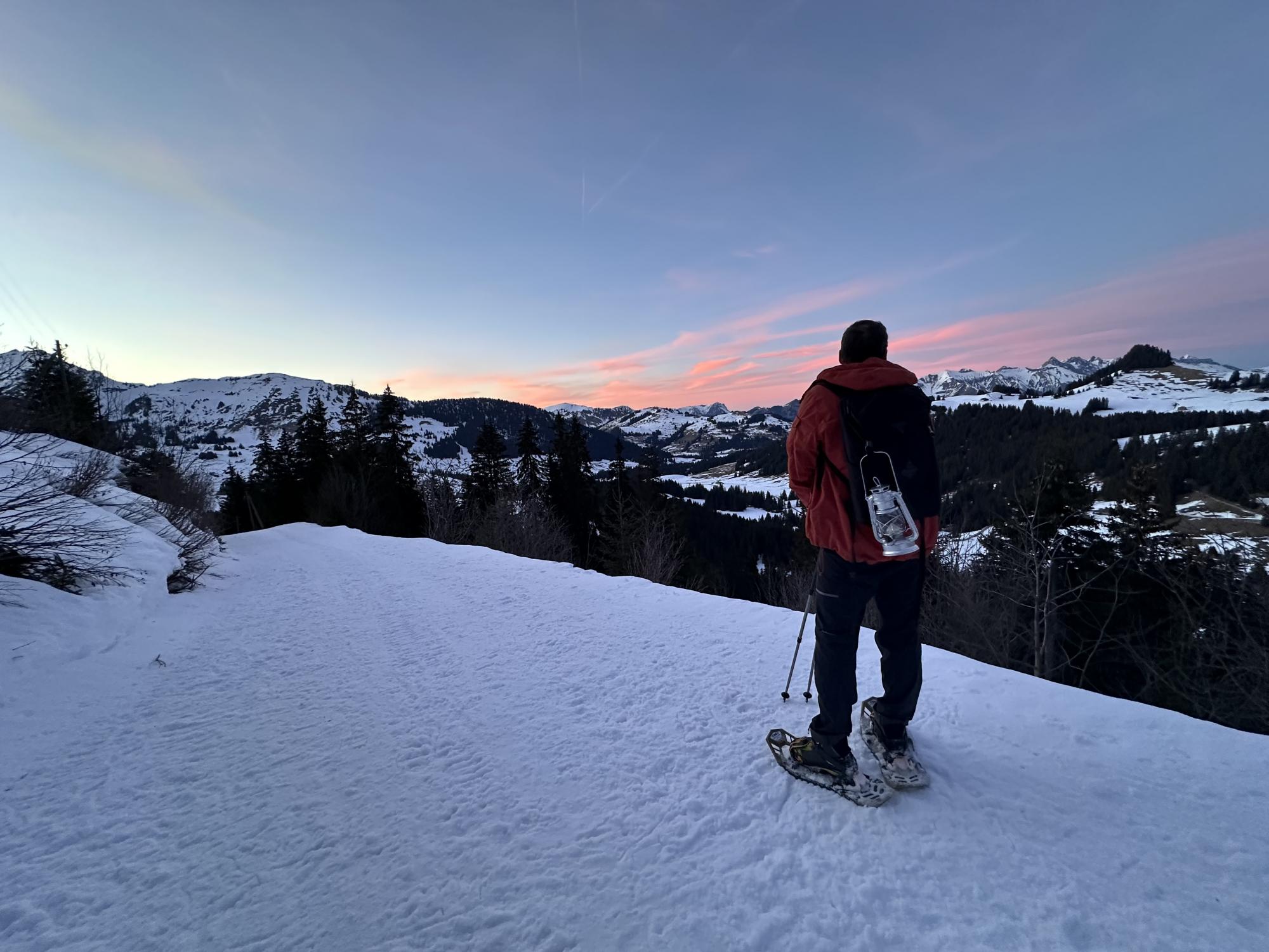 Un coucher de soleil majestueux 