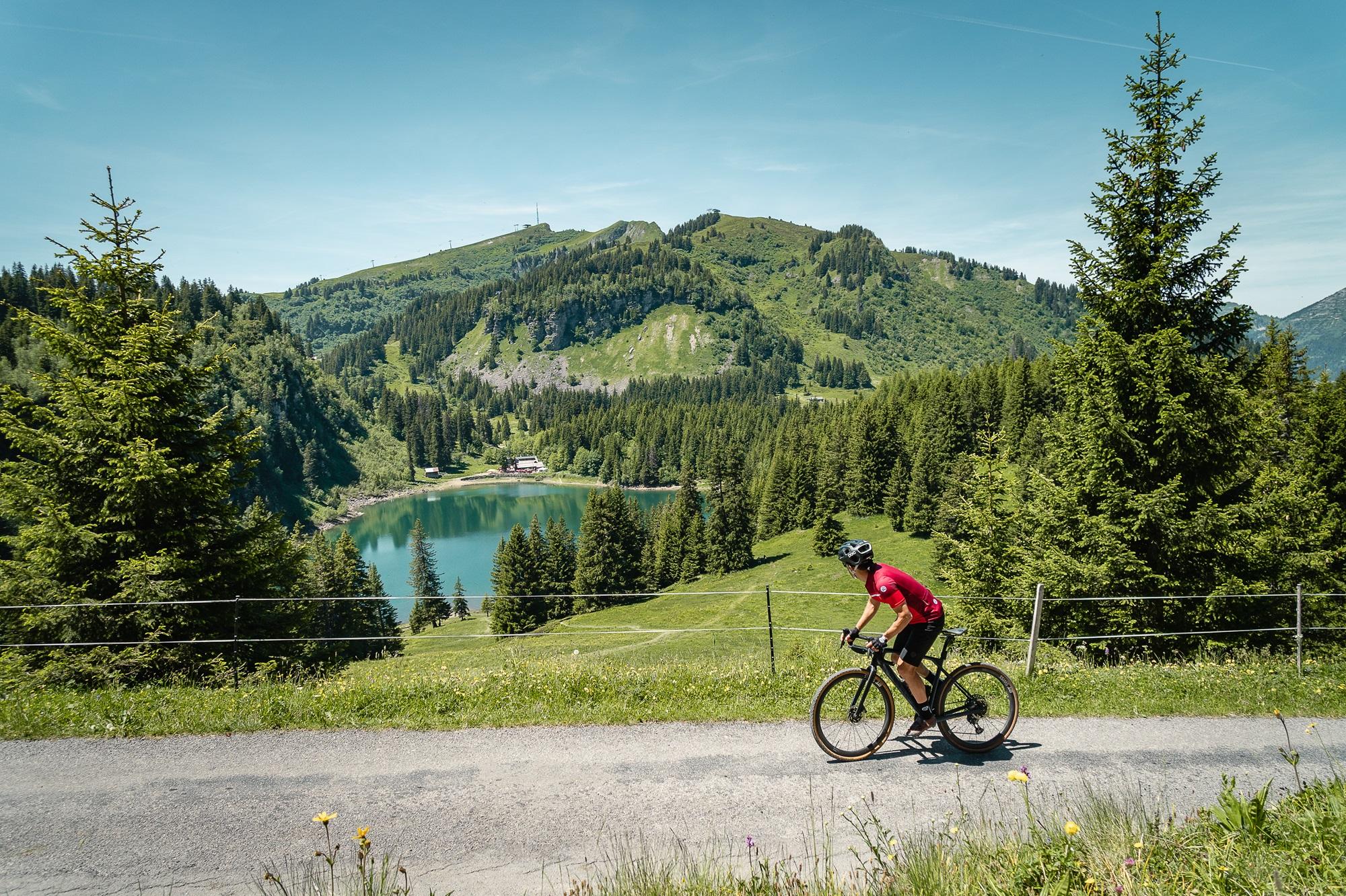 All cycling routes in Villars