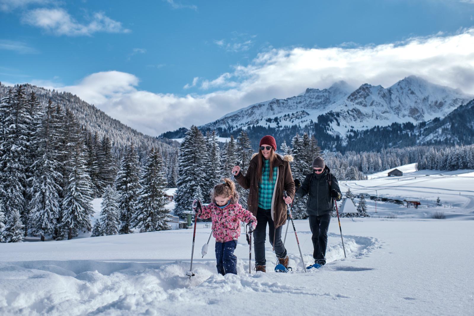 Top 6 Gourmet-Schneeschuhwanderungen