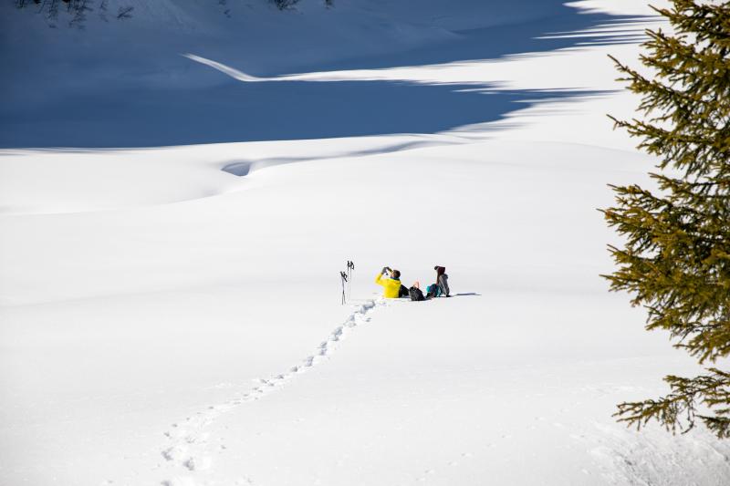 Winter hiking