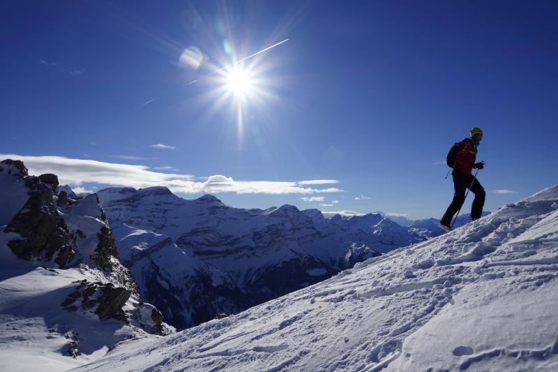 Ski touring 