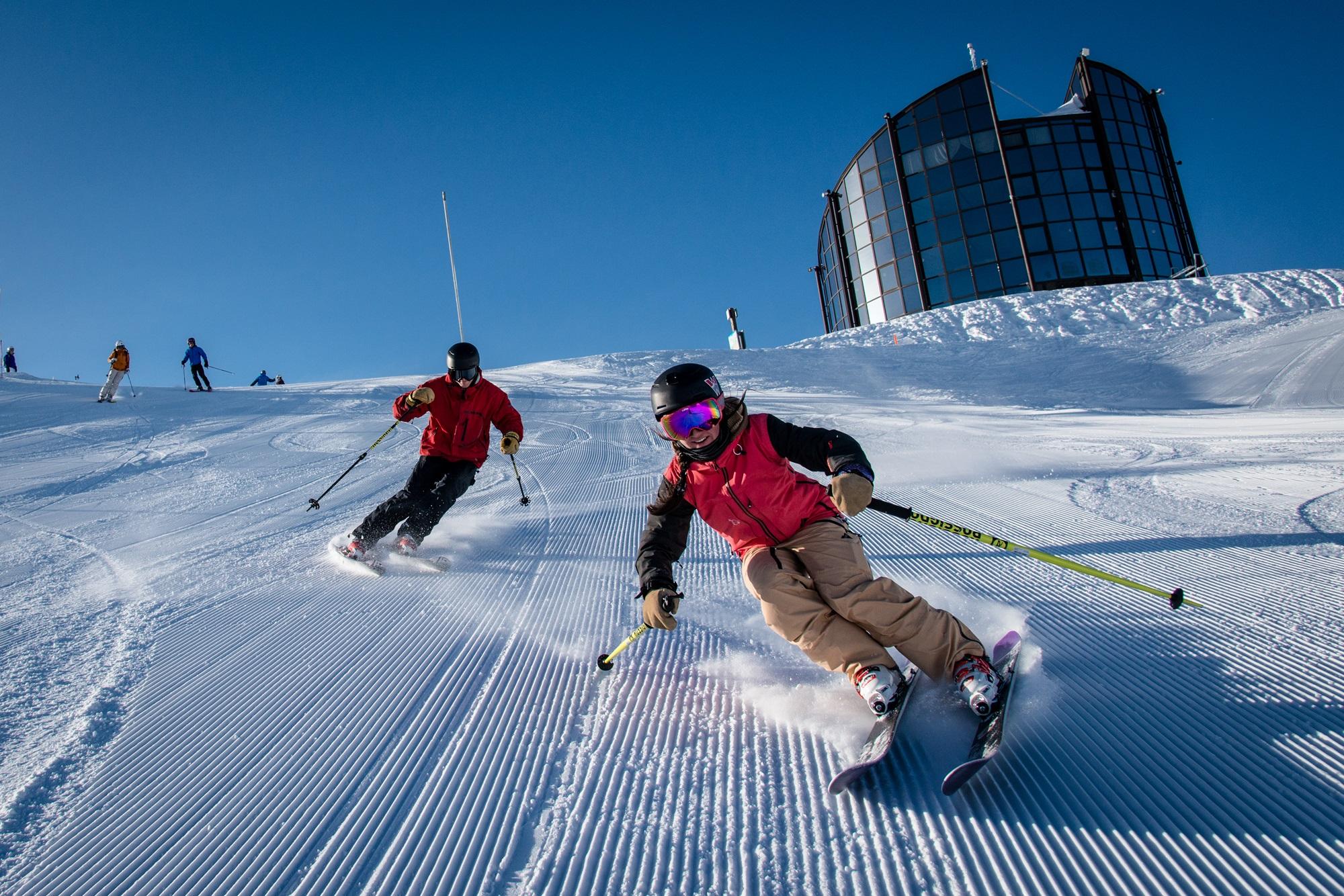 Ski in Leysin