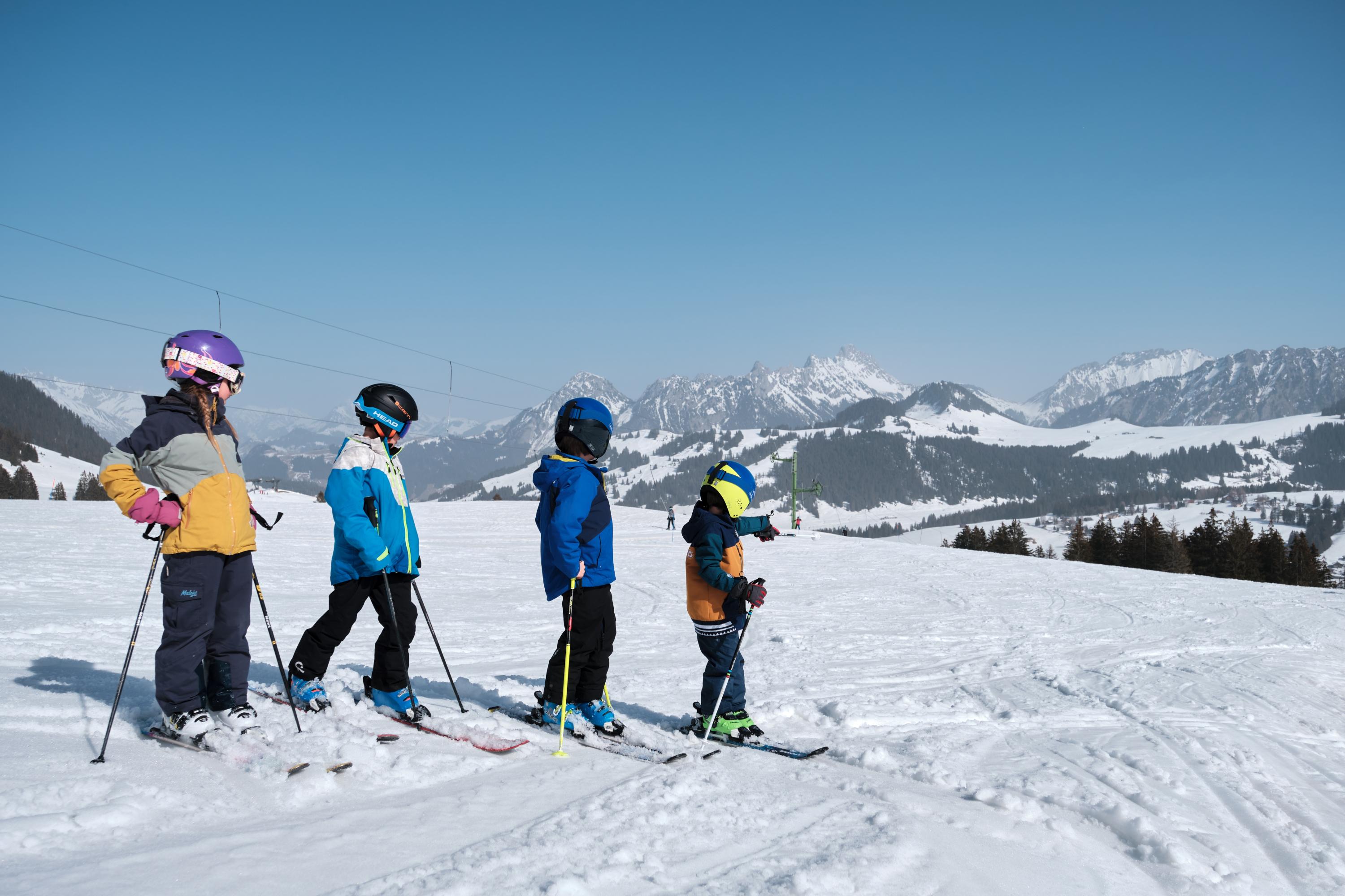 Ski au Col des Mosses