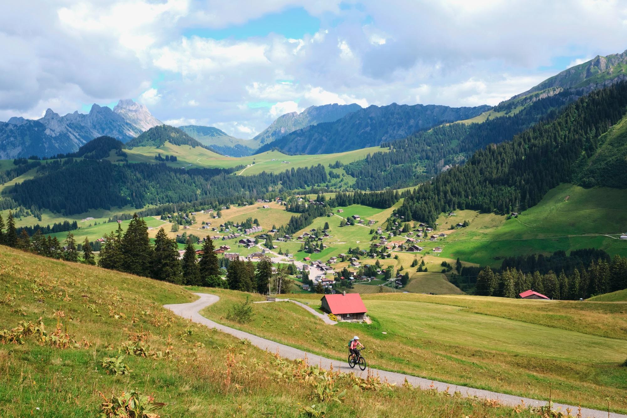 Die E-Bike-Routen in den Alpes Vaudoises