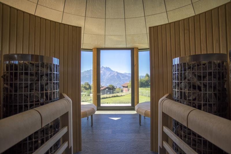 Sauna at the Bains de Villars