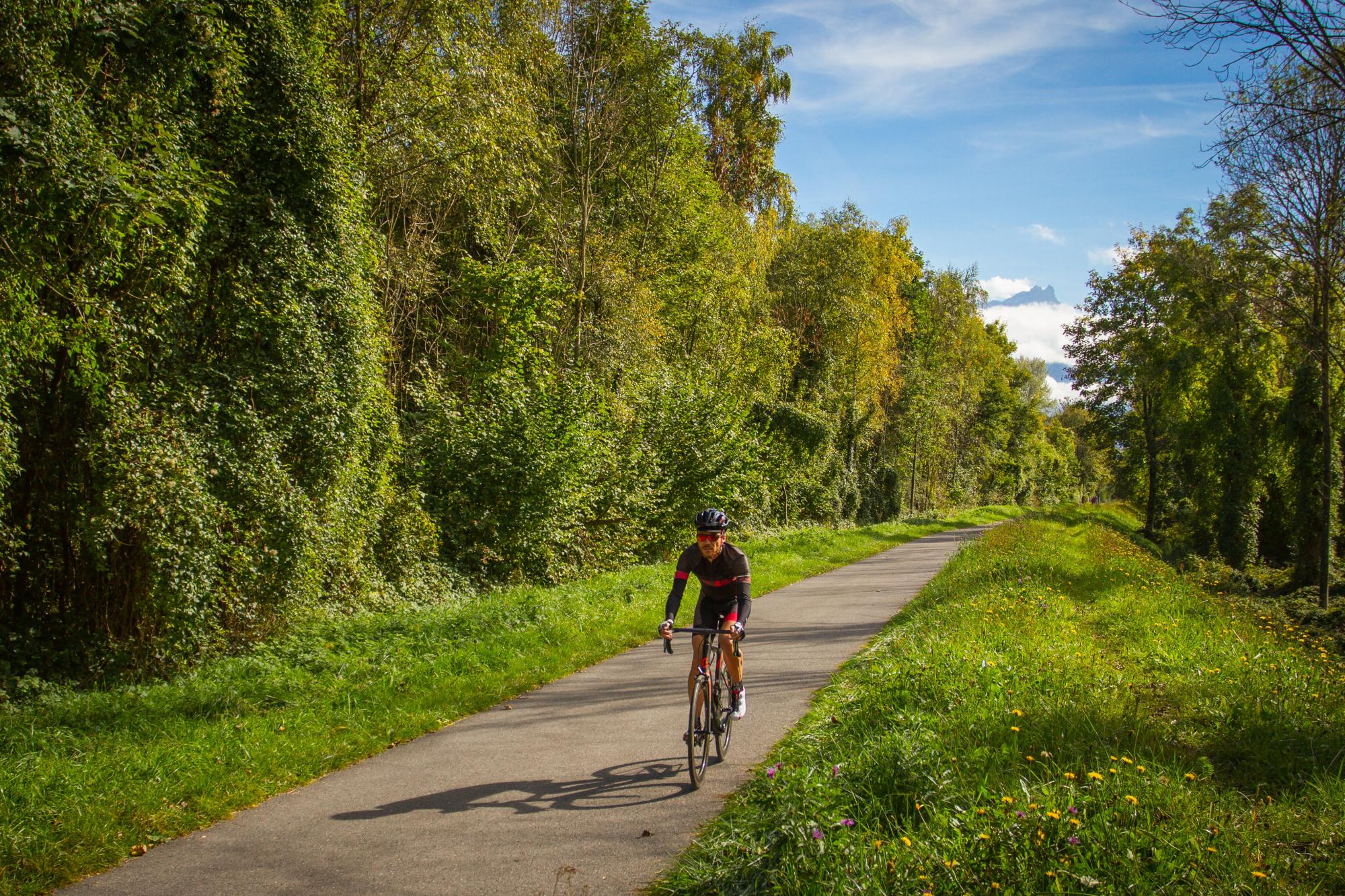 All cycling routes in Aigle