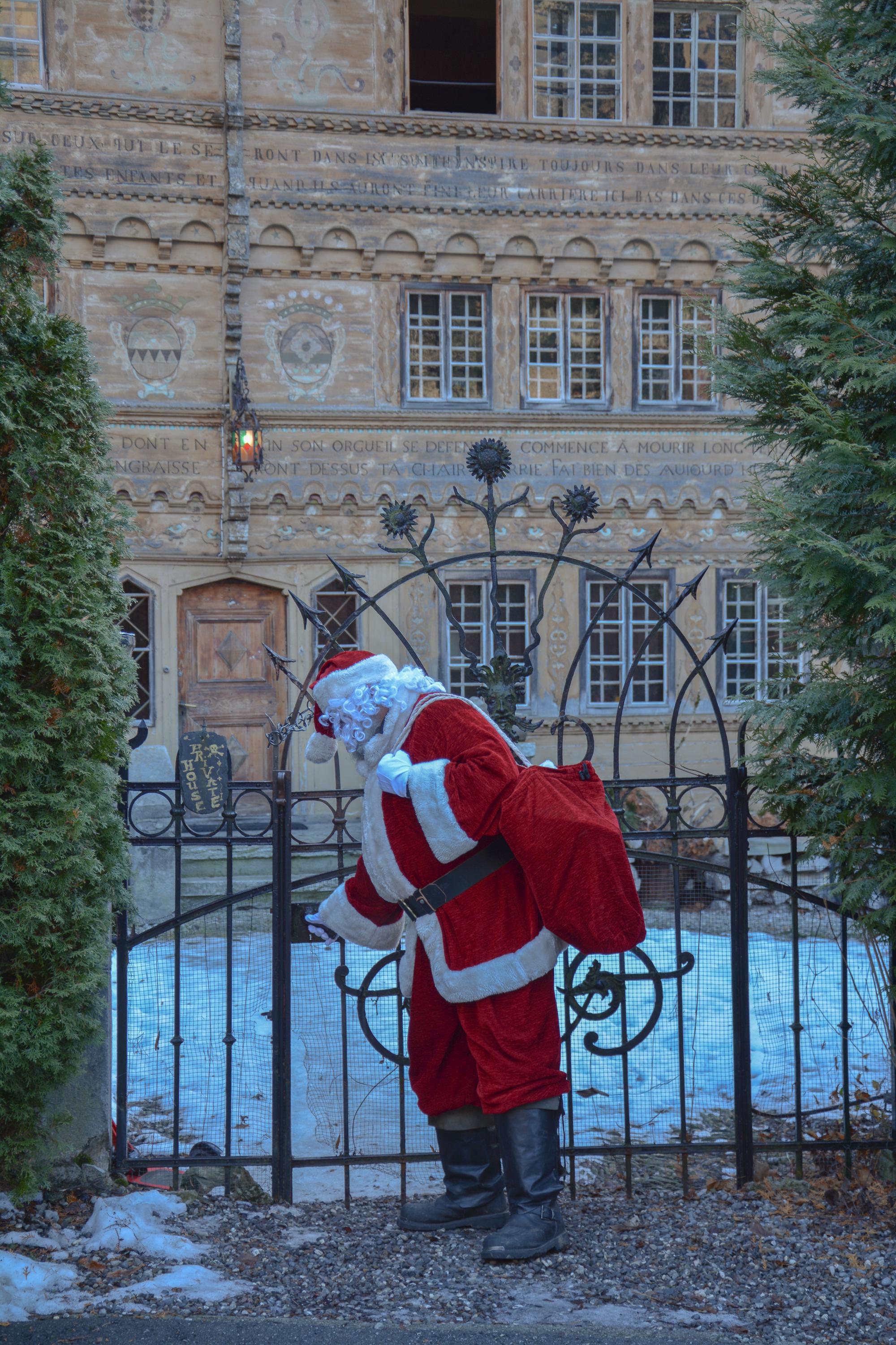 Arrivée du Père Noël au Pays-d'Enhaut