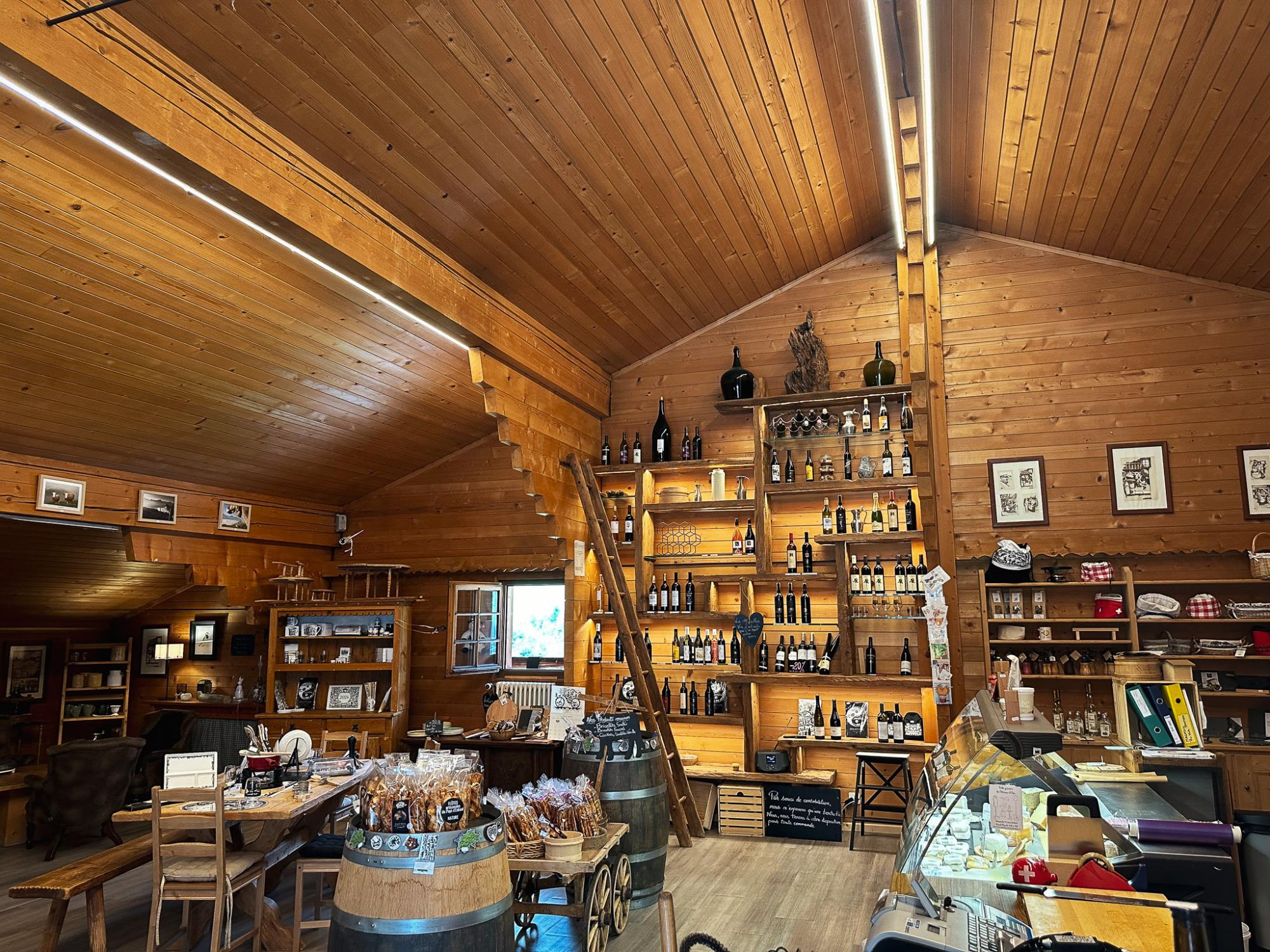 The Chalet cheese dairy and shop, a gourmet delight!