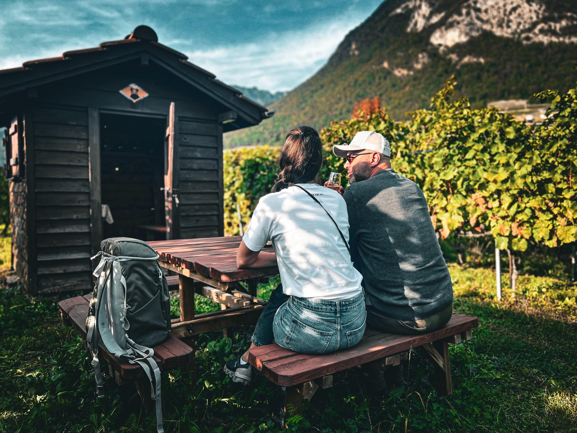 A confidential place in the heart of the vineyards