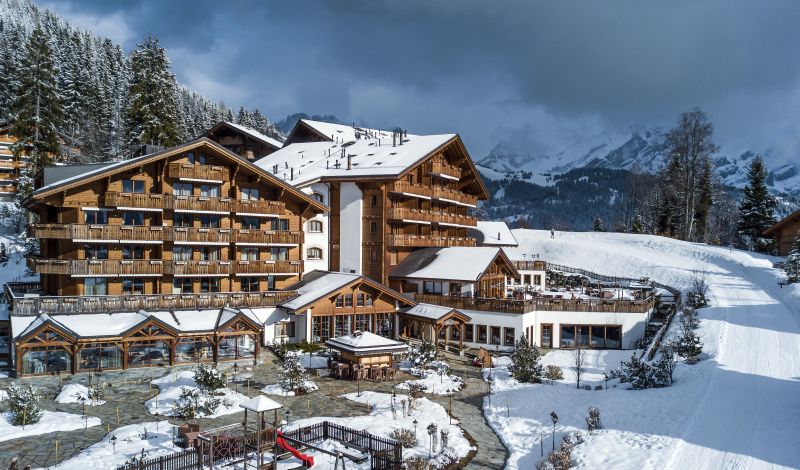 Exterior of the Chalet RoyAlp Hôtel & SPA