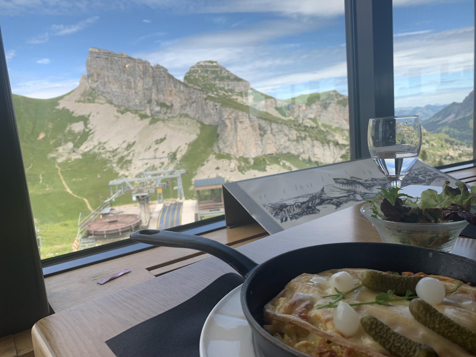 Röstis with a view