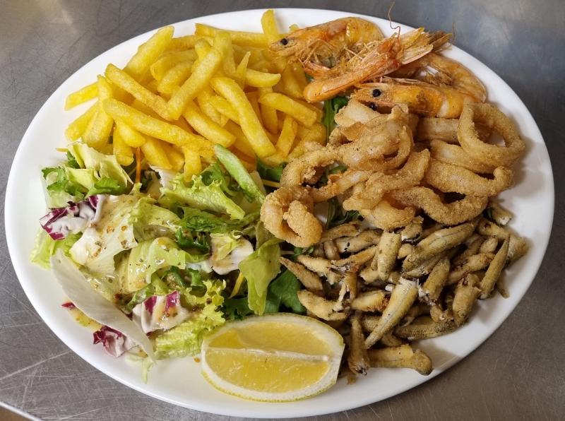 Colonie Libre Italienne - frittura mista di pesce