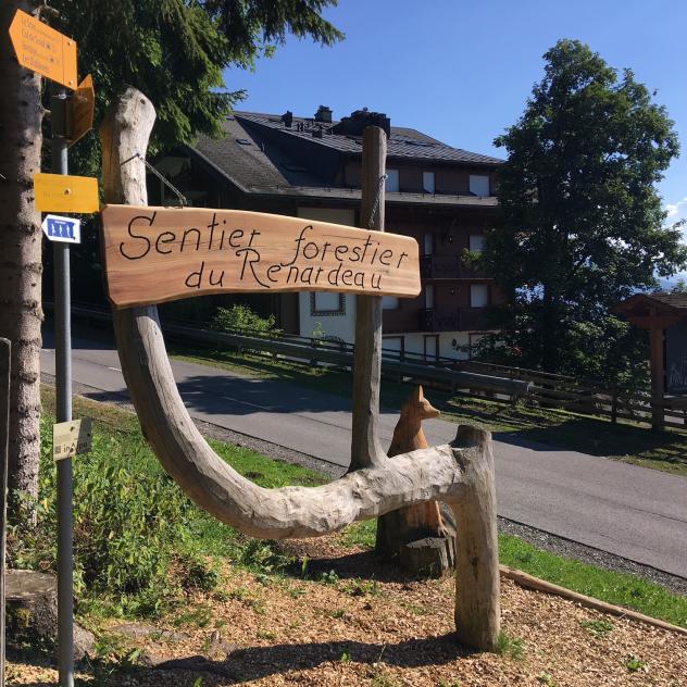 Le sentier du Renardeau