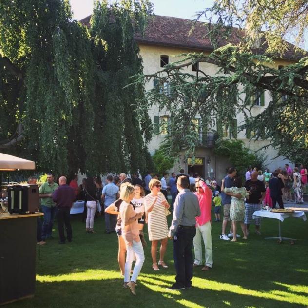 Apéro'jardin at Abbye de Salaz