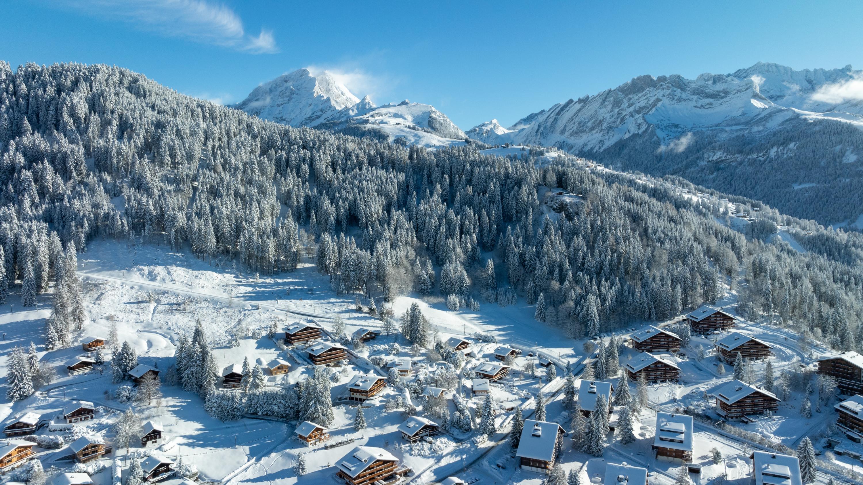 Sentiers didactiques en hiver à Villars