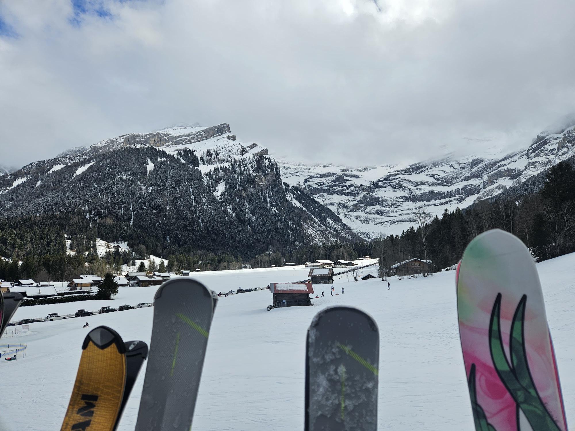 On the way to the summits with the Diablerets Express!