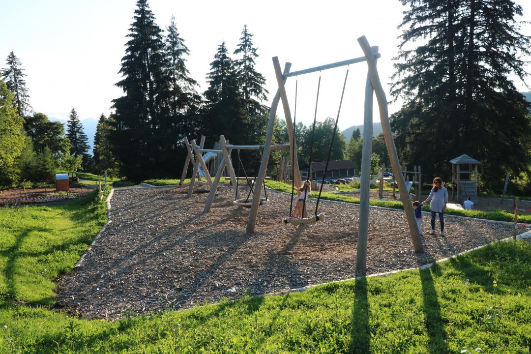 Playground and picnic area