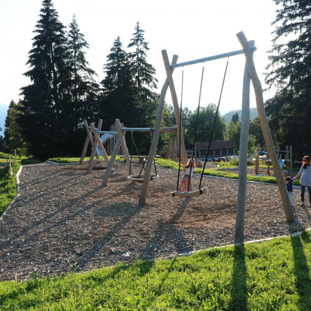 Playground and picnic area