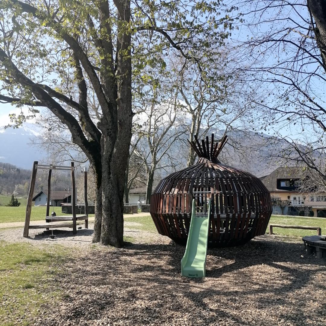 Playground and picnic area