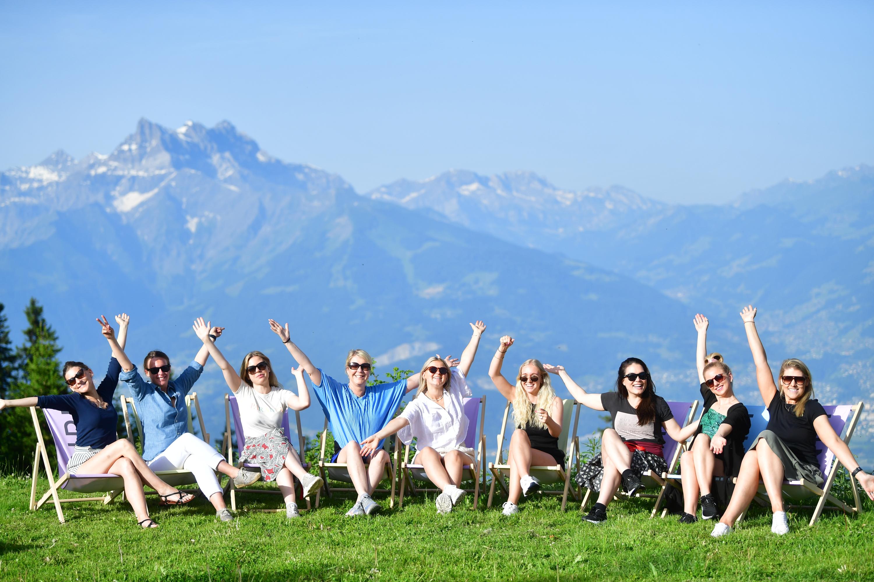 Sorties d'entreprise et team building à Villars
