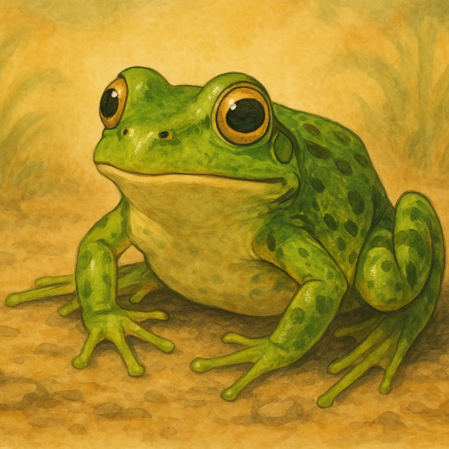 Summer treasure hunt - Grenouille