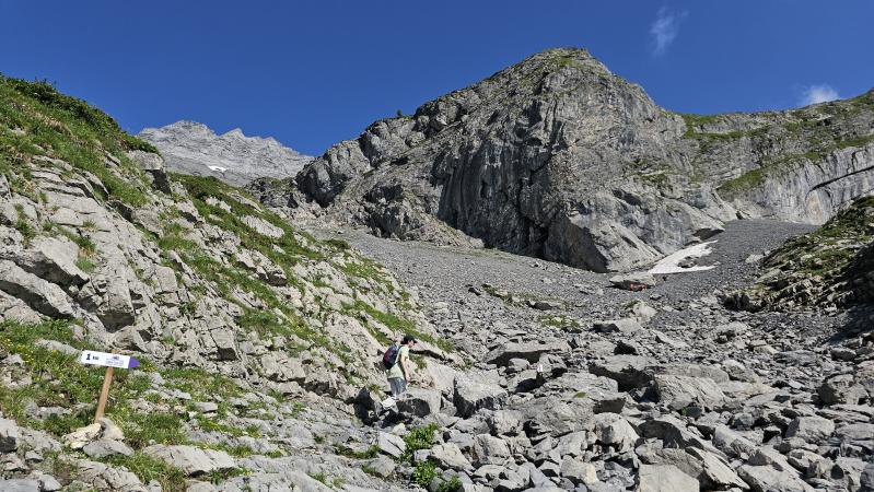 Minus 1km zur Plan-Névé-Hütte