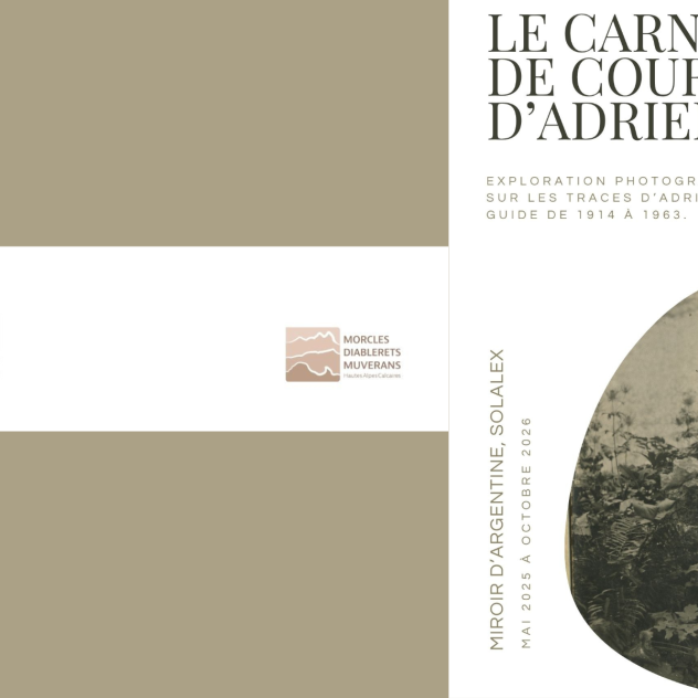 Exploration photographique Le carnet de course d'Adrien - Solalex