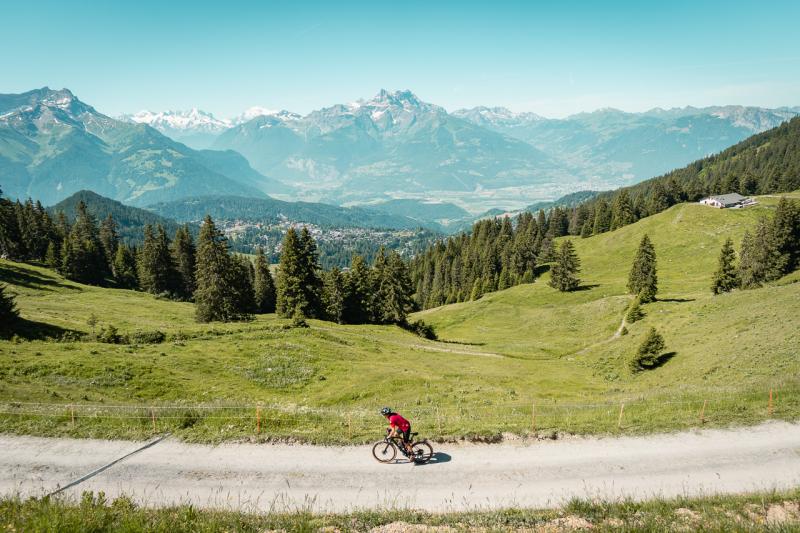 Gravel - le col de la Croix