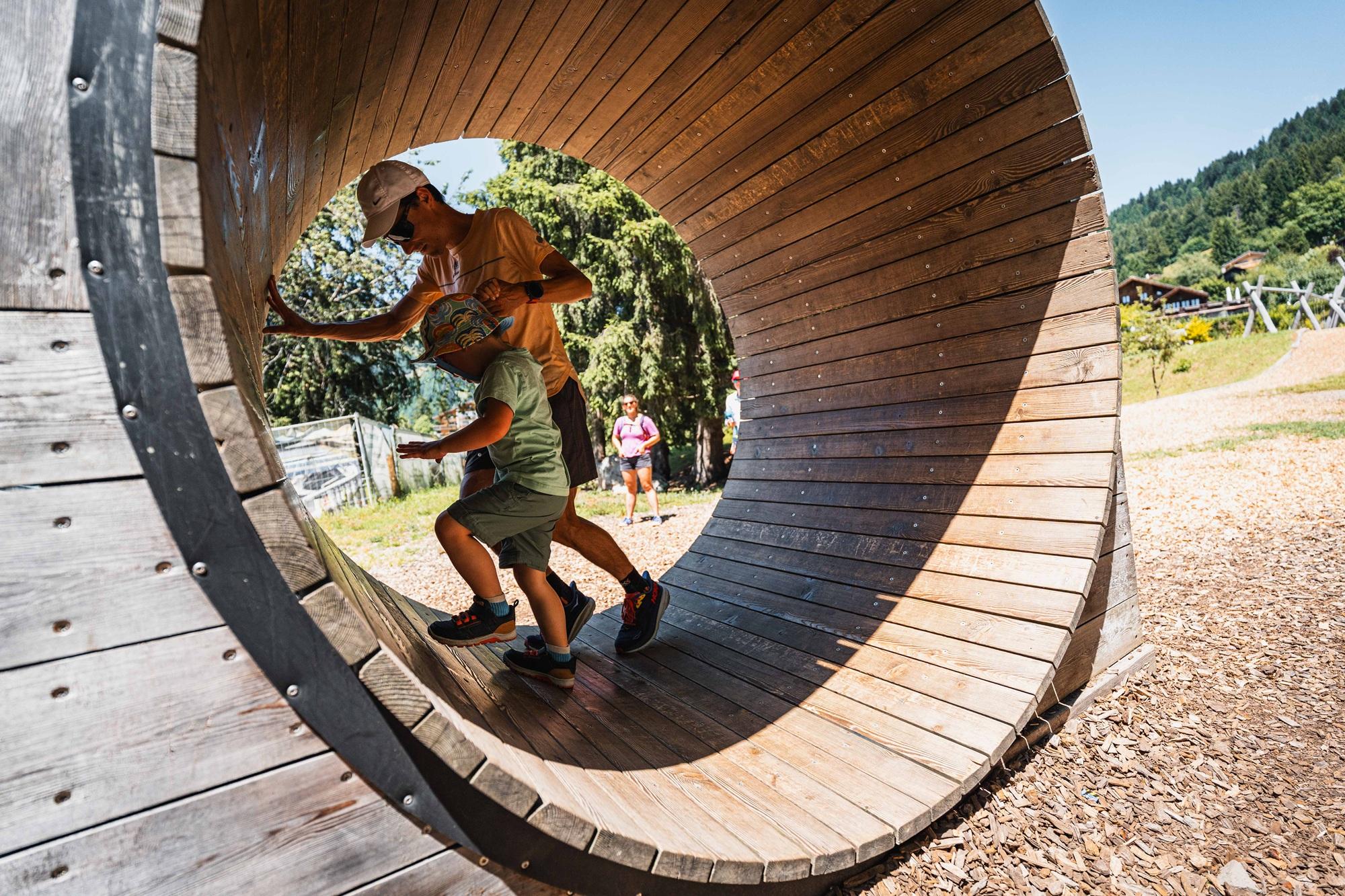 Villars Fun Park - Roue hamster - Famille