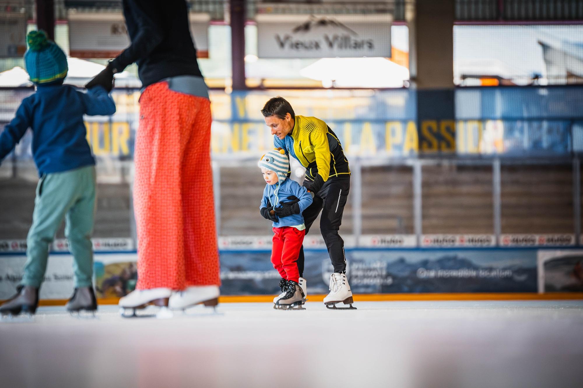 Patinoire de Villars - Famille