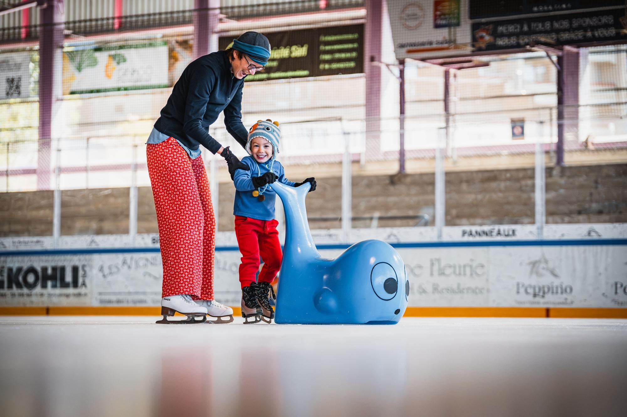 Patinoire de Villars - Famille