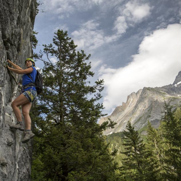 Via Ferrata du Lavanchy - family introduction