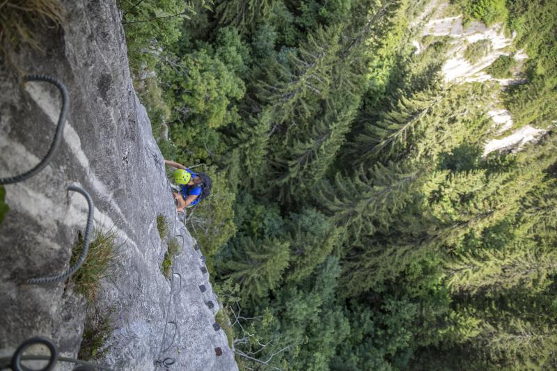 Via ferrata du Lavanchy Pont de Nant