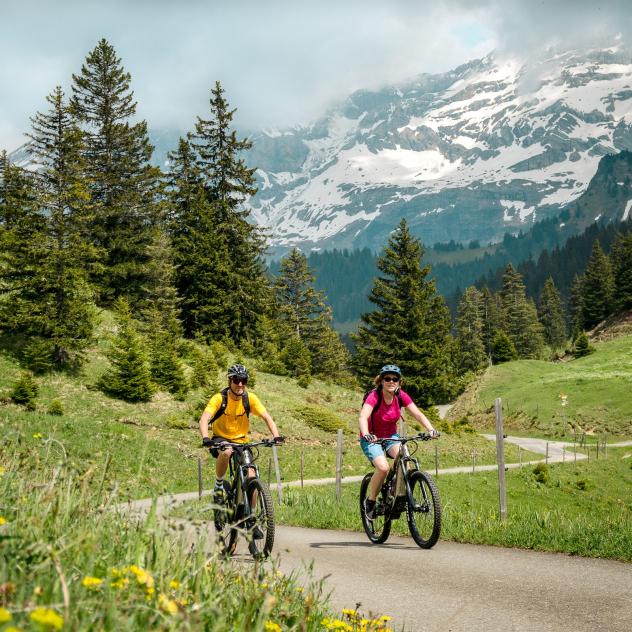 Le tour des crêtes - Parcours e-bike