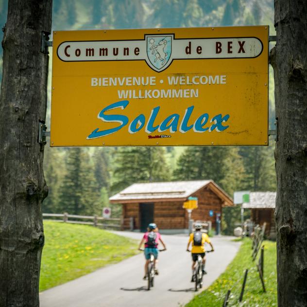 Paysages de Solalex et Bovonne - Parcours e-bike