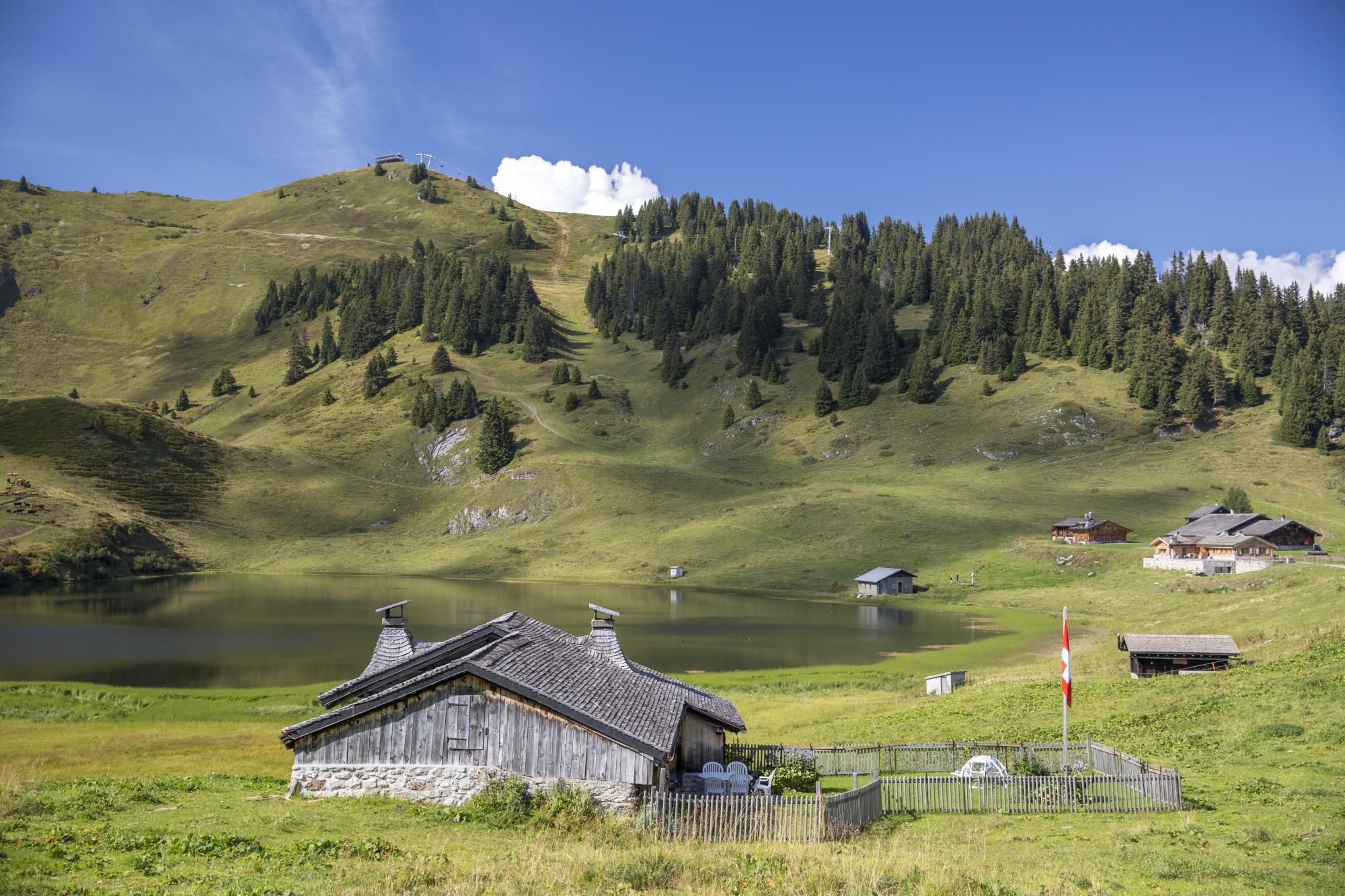 All hiking routes in Villars