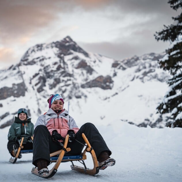 The Diablerets toboggan run