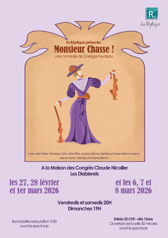 Monsieur Chasse poster